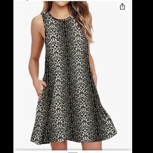 48. Karen Kane Leopard Print Dress